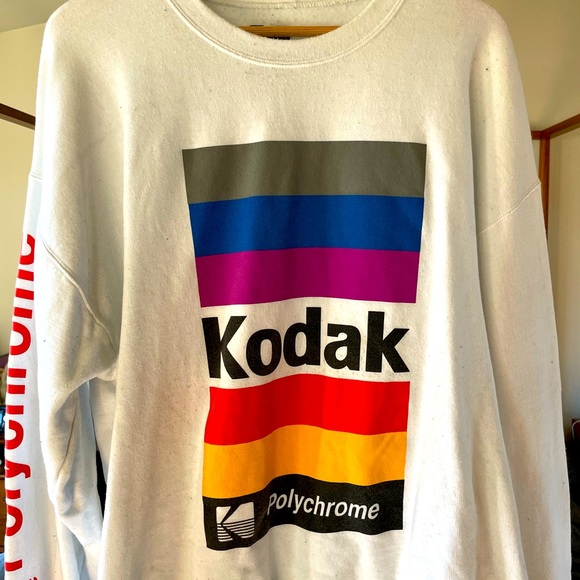 Forever 21 Other - Mens Kodak Sweatshirt, White, Large